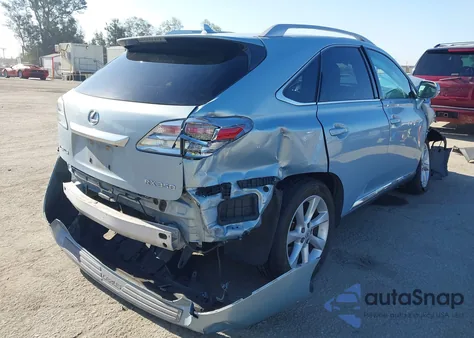 2010 Lexus Rx 350 z USA, uszkodzony, nr VIN 2T2ZK1BA6AC002660